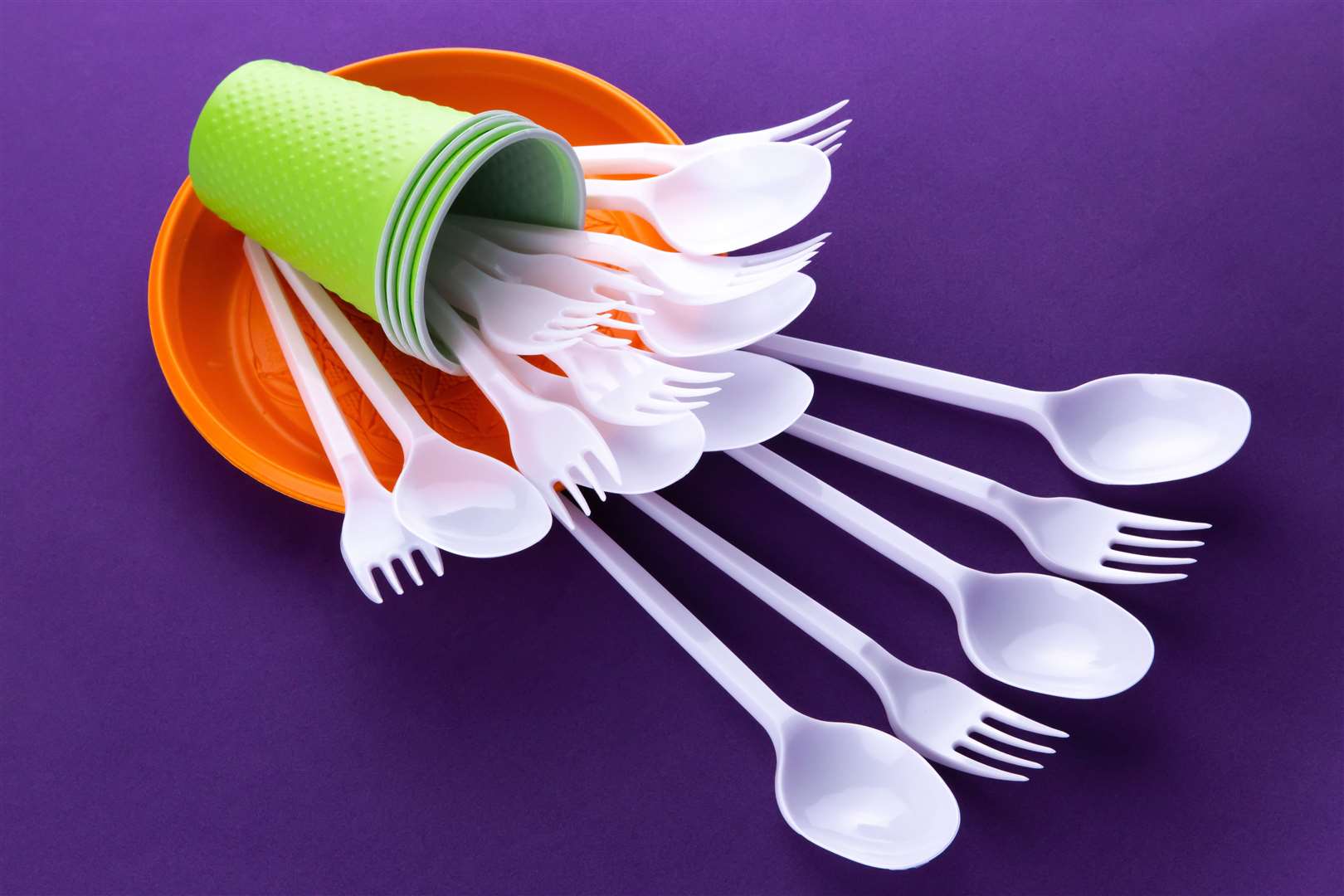 Single use plastic cutlery and table items will become a thing of the past after June.