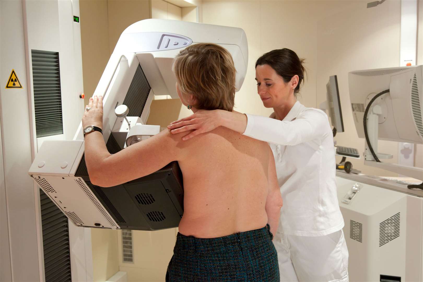The Government has faced calls for men to be allowed to conduct mammograms amid workforce shortages (Alamy/PA)