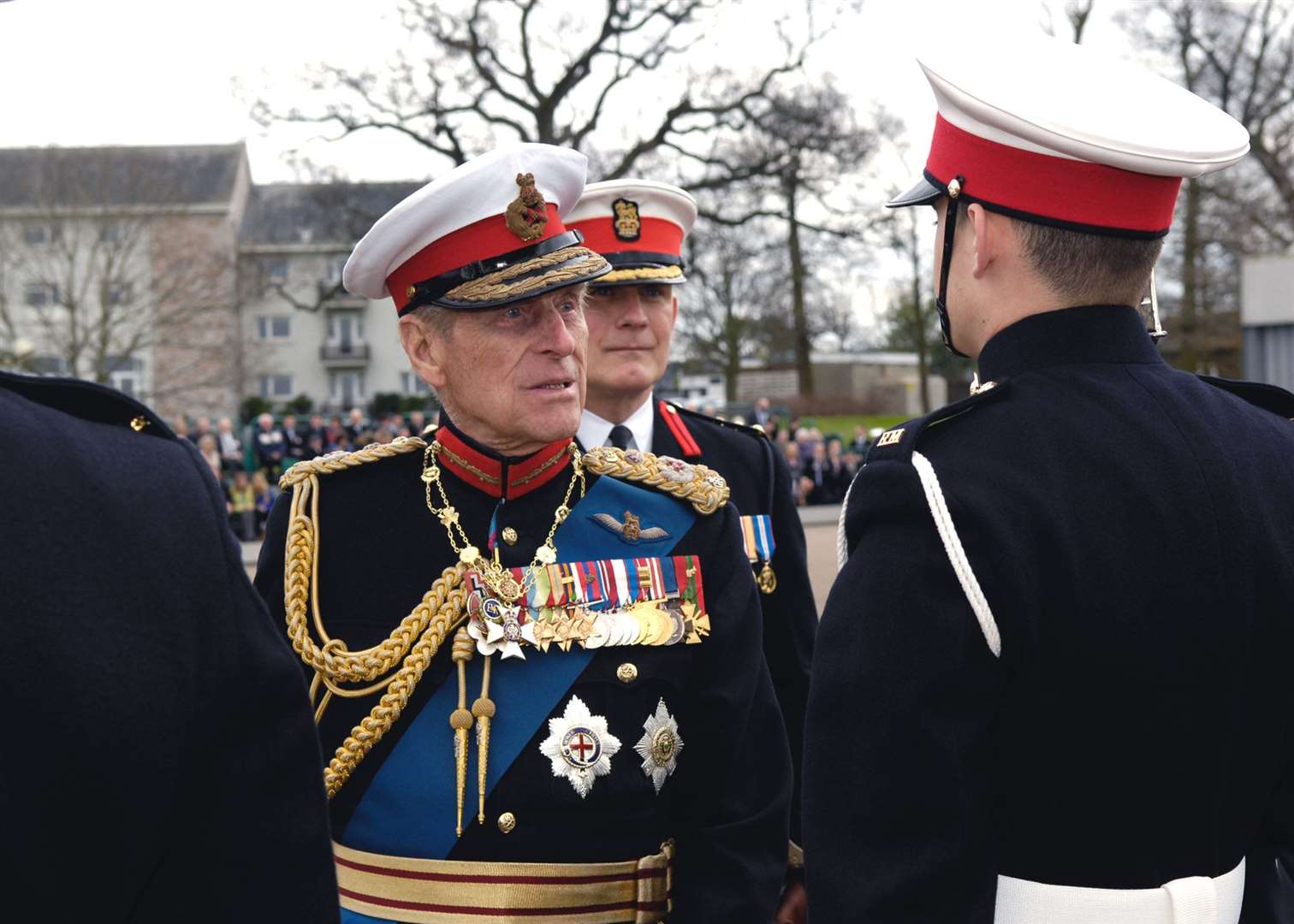 The Duke of Edinburgh had extensive links with the armed forces (LA(PHOT) Jennie Burn/MoD/PA)