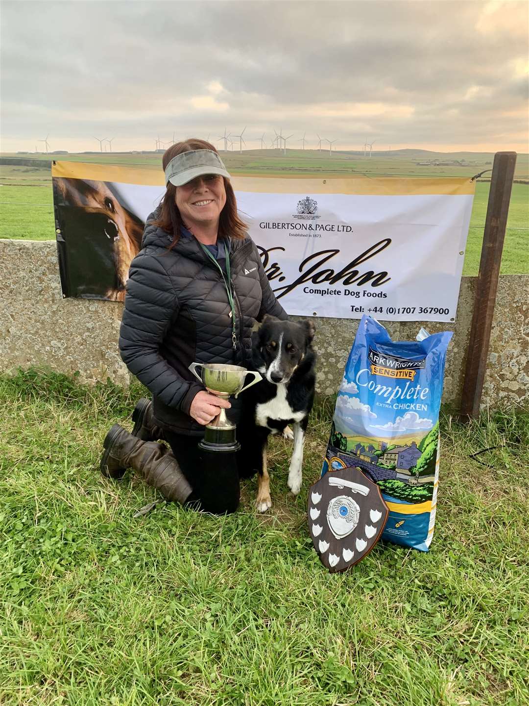 Tina Coghill and Cap who won the novice class at Watten.
