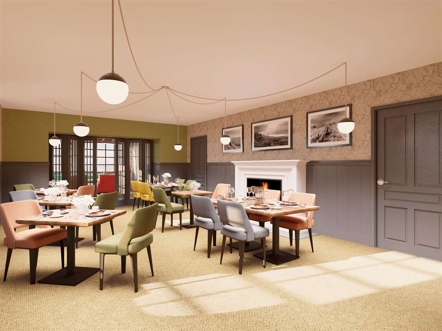 An image of how the 40-cover Varrich restaurant will look.