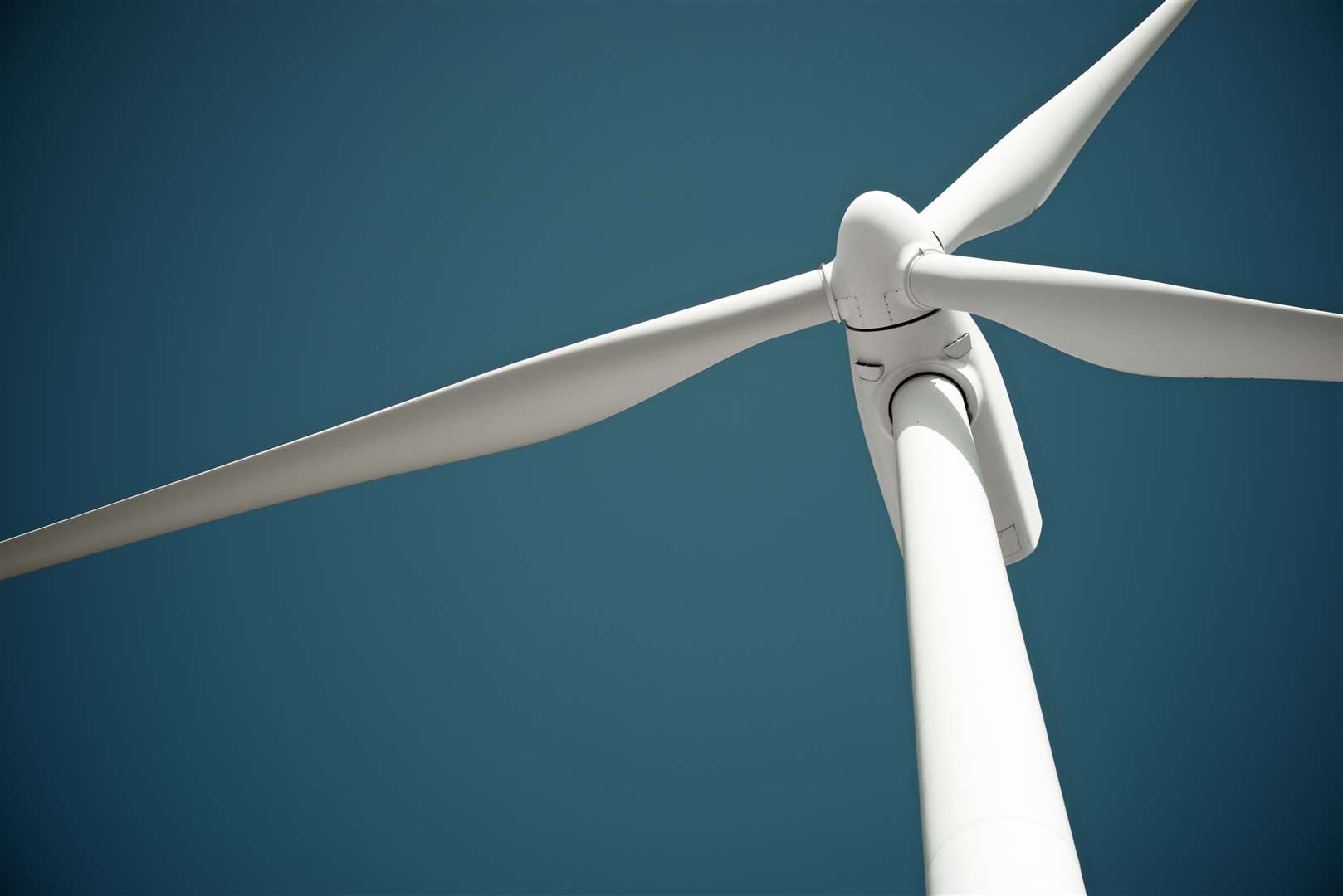 The plan proposes two wind turbines with battery storage