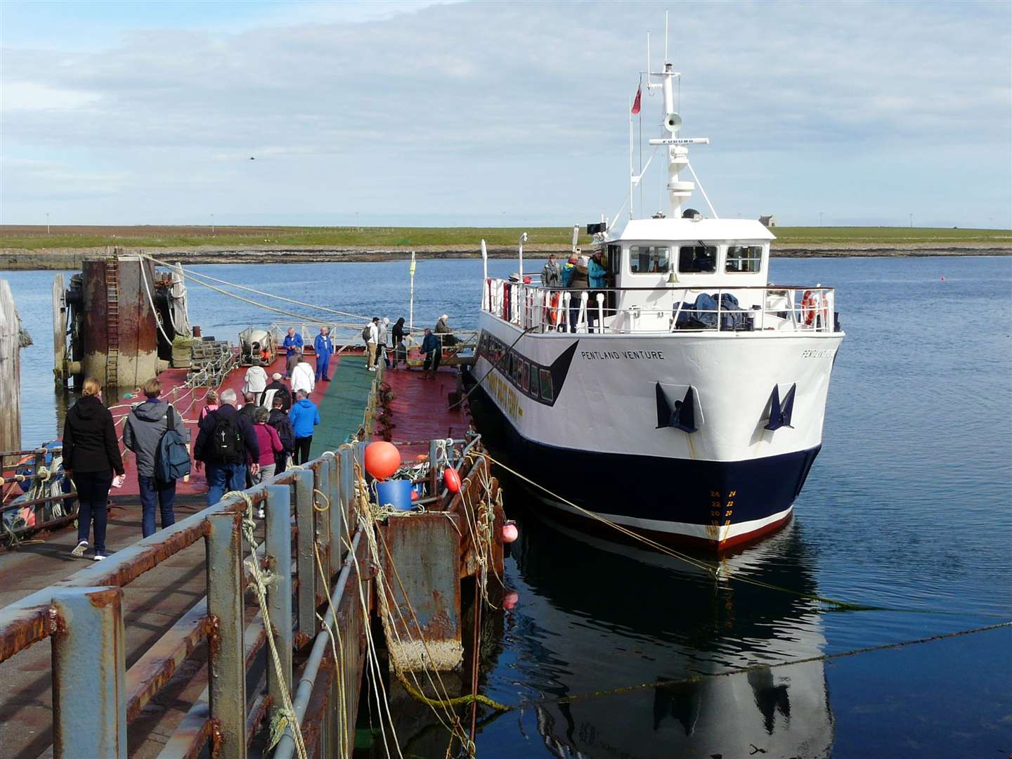 The Pentland Venture at Burwick in South Ronaldsay. Picture: Alan Hendry