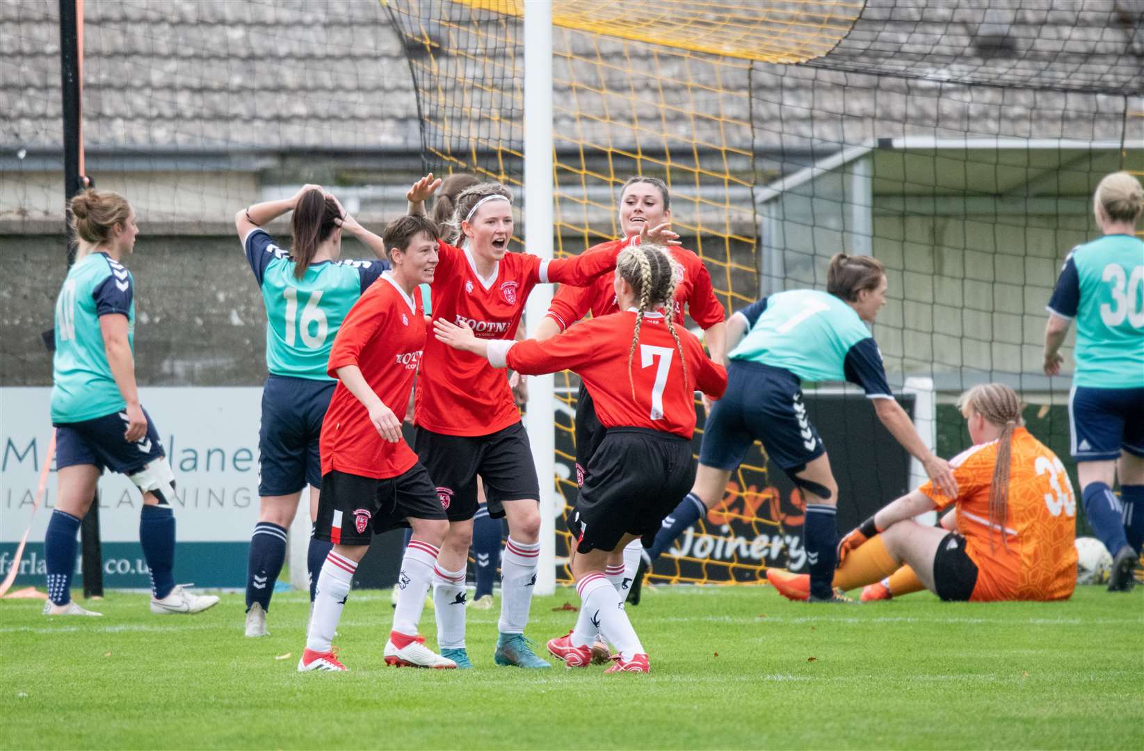 Caithness Ladies got to the final of the Highlands and Islands League Cup last season, losing out to Buckie. Picture: Daniel Forsyth