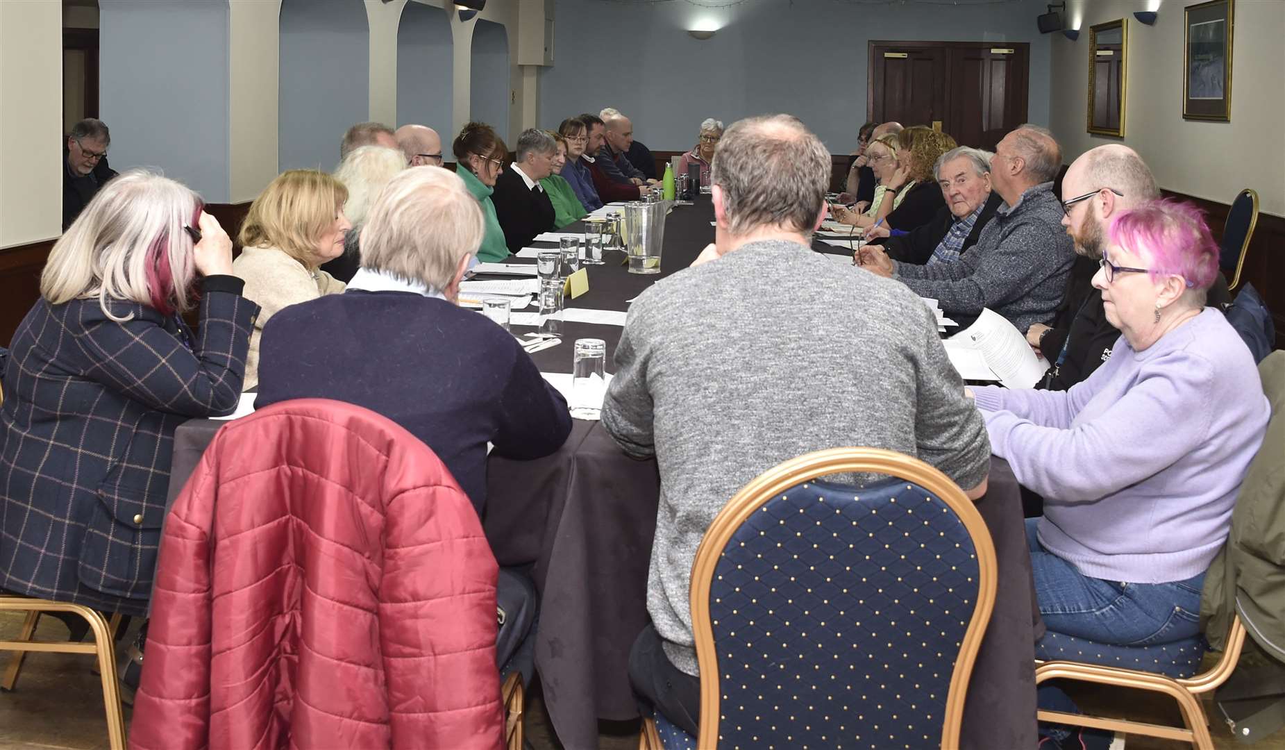 The ward changes were outlined at an Association of Caithness Community Councils meeting in Thurso. Photo: Mel Roger