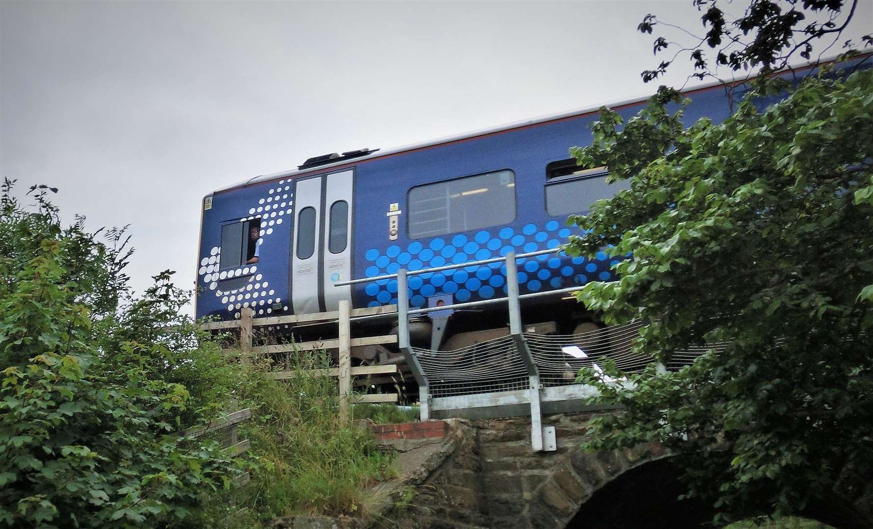 Train heading to Wick. ScotRail said that a 'dramatic shift in customer patterns prompted a review of the opening hours of ticket offices'. Picture: DGS