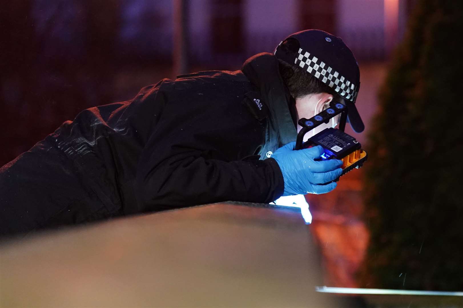 Officers were called by the London Ambulance Service to the scene just after 7.30pm on Friday (James Manning/PA)