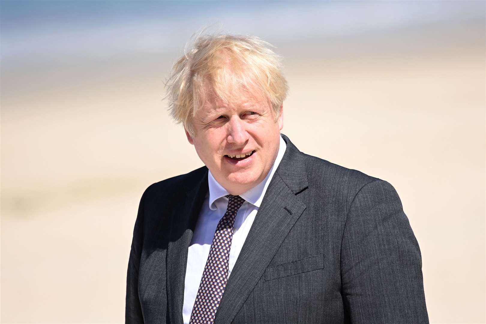 Boris Johnson, at the G7 in Cornwall, said the Delta variant was a ‘serious, serious concern’ (Leon Neal/PA)
