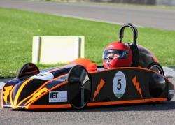 The Coyote team broke their own Scottish distance record in taking third spot at the Greenpower F24 grand final at Goodwood.