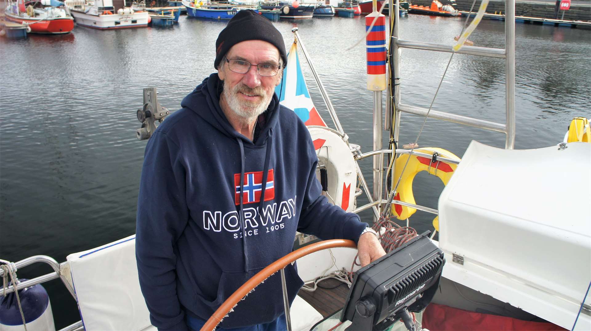 George Durrand organised the Wick Yachties event and was delighted that the day went well. Picture: DGS