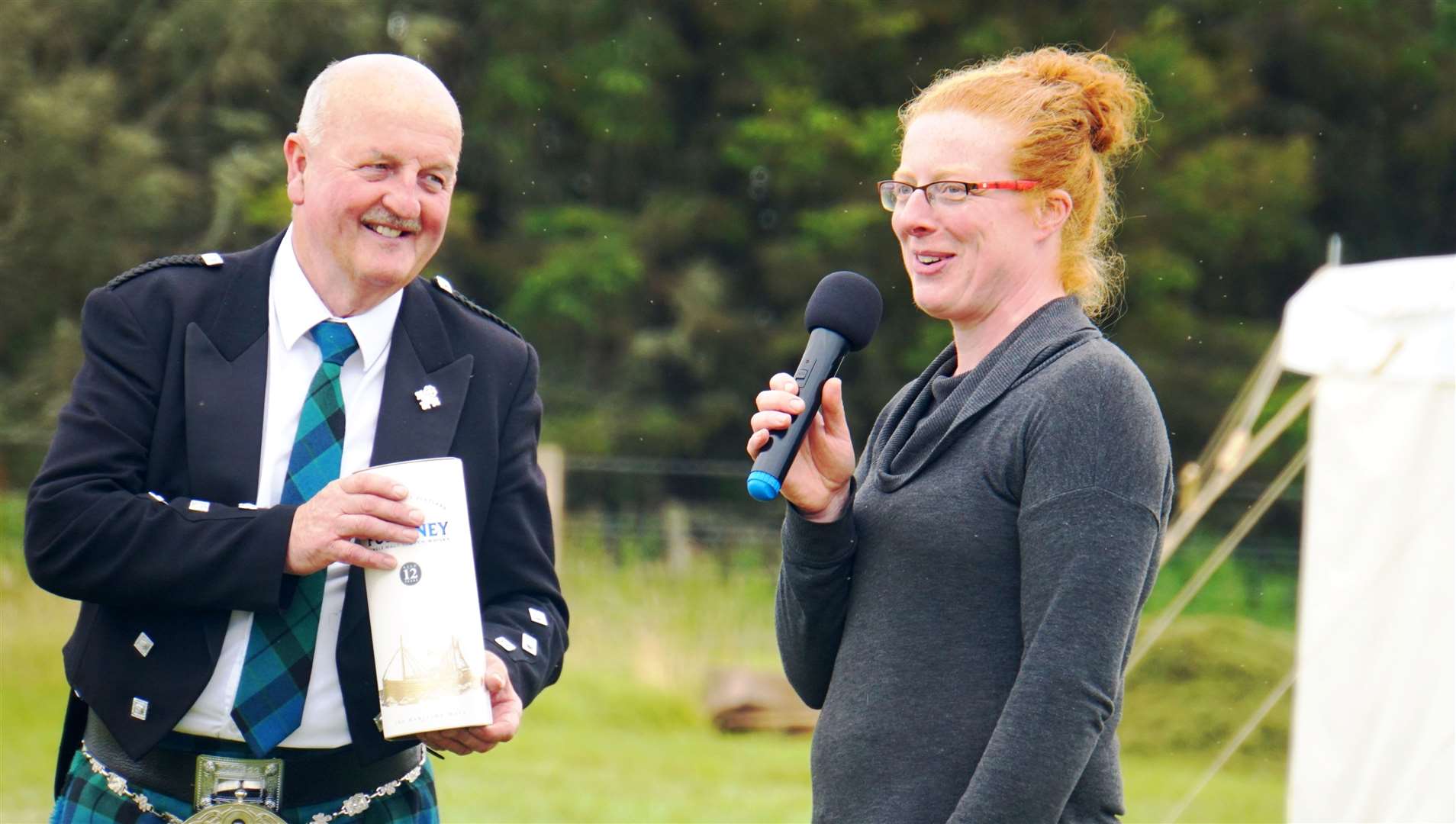 Willie Mackay will be MC at this year's Thrumster Game Fair hosted by Catherine MacLeod. Picture: DGS