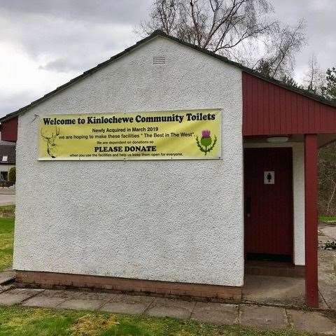 Kinlochewe's Community Out West Trust has taken over the village toilets to ensure the facility remains available for locals and North Coast 500 tourists and other visitors.