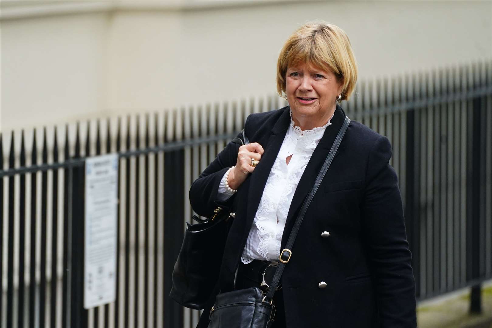 Inquiry chairwoman Baroness Heather Hallett had demanded the documents relating to Boris Johnson’s time in No 10 (James Manning/PA)