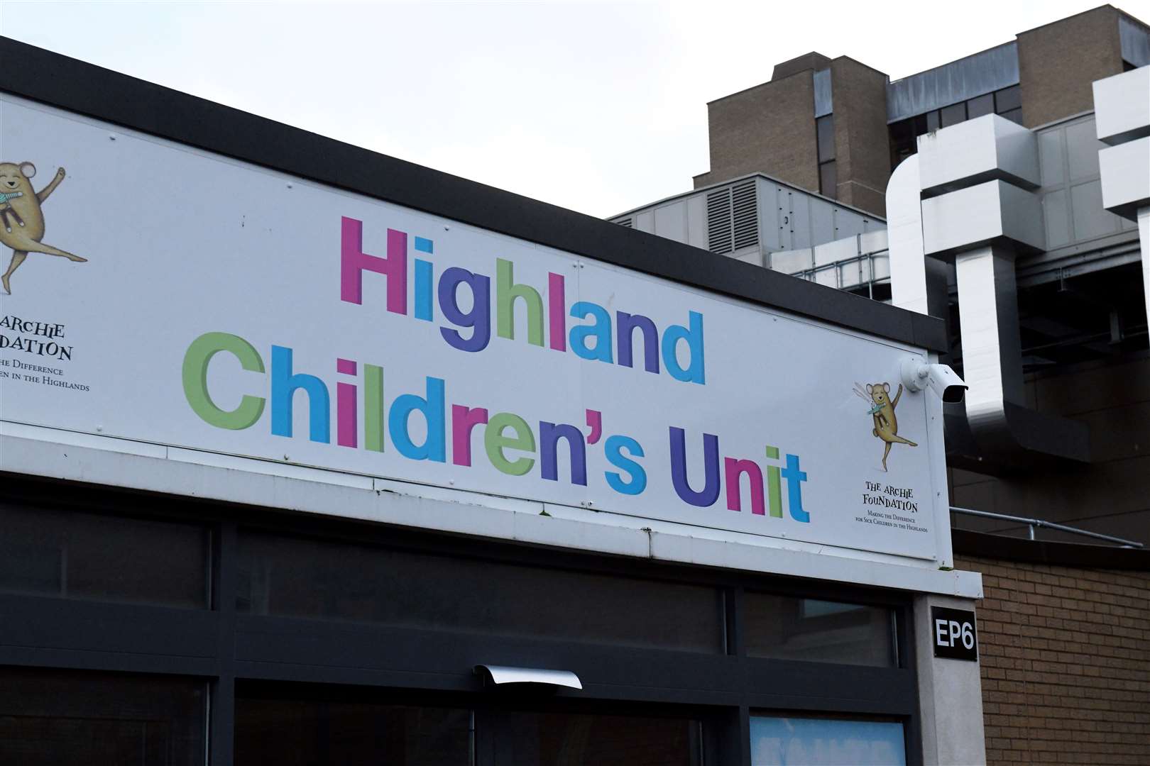 The Highland Children's Unit at Raigmore Hospital is supported by the Archie Foundation.
