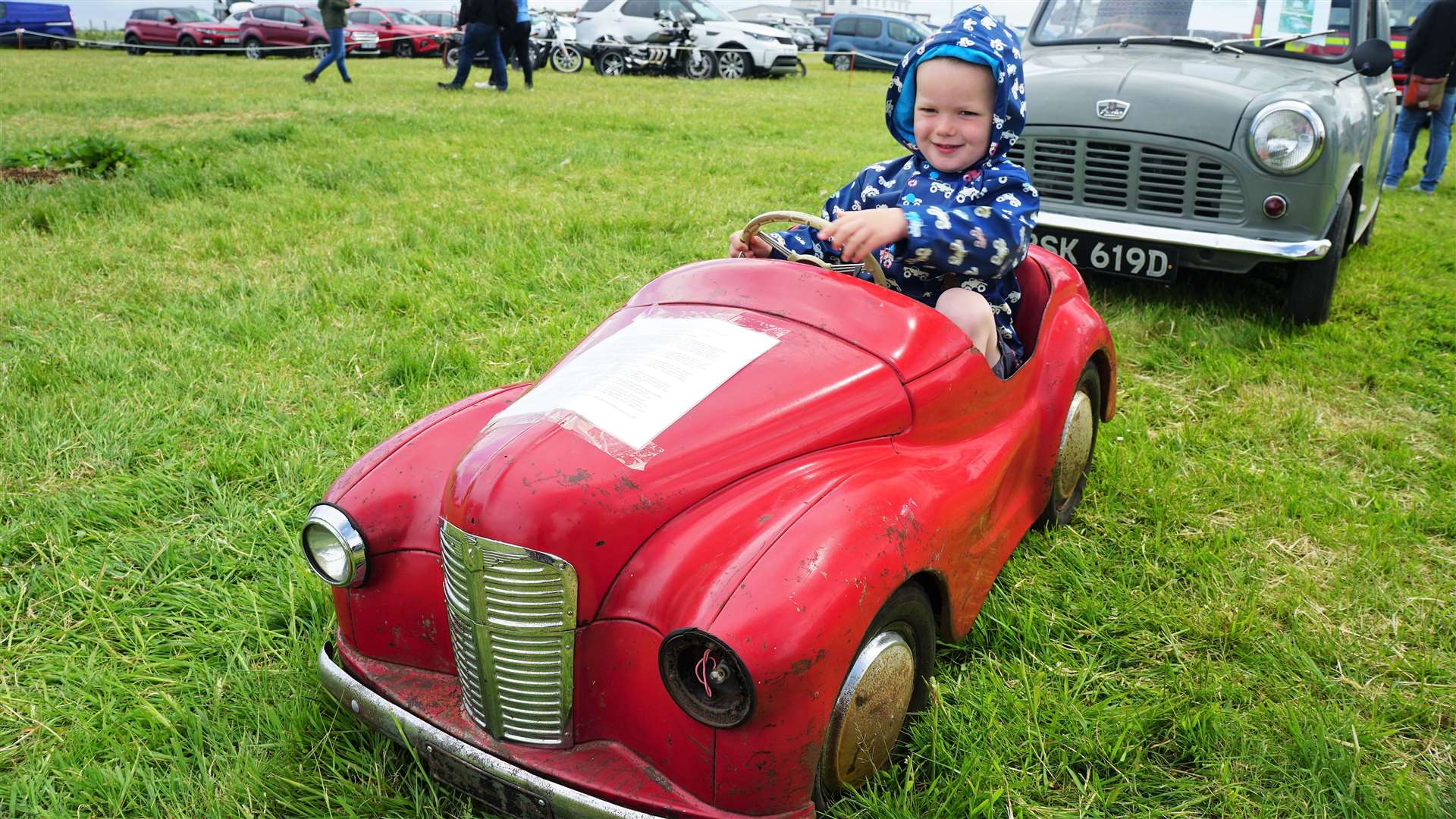 This Austin J40 Pedal Car dated 1965 proved popular with children. Picture: DGS