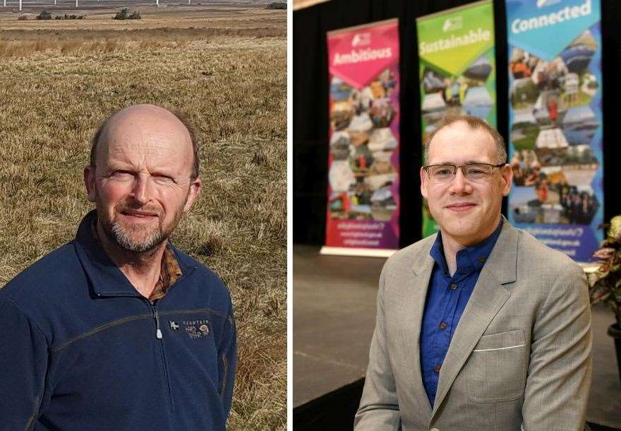Matthew Reiss (Thurso and Northwest Caithness) and Andrew Jarvie (Wick and East Caithness) are part of the five-strong Highland Alliance group.
