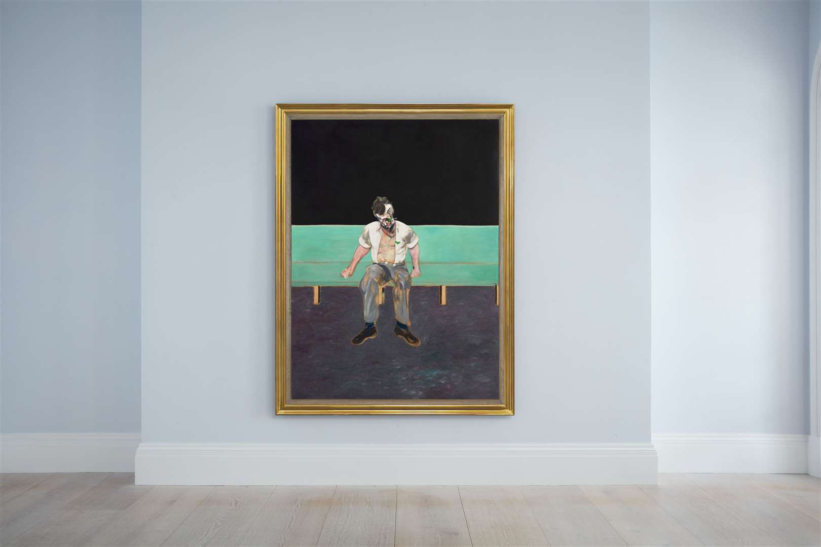 The portrait will go to auction for the first time on June 29 (The Estate of Francis Bacon/DACSArtimage/PA)