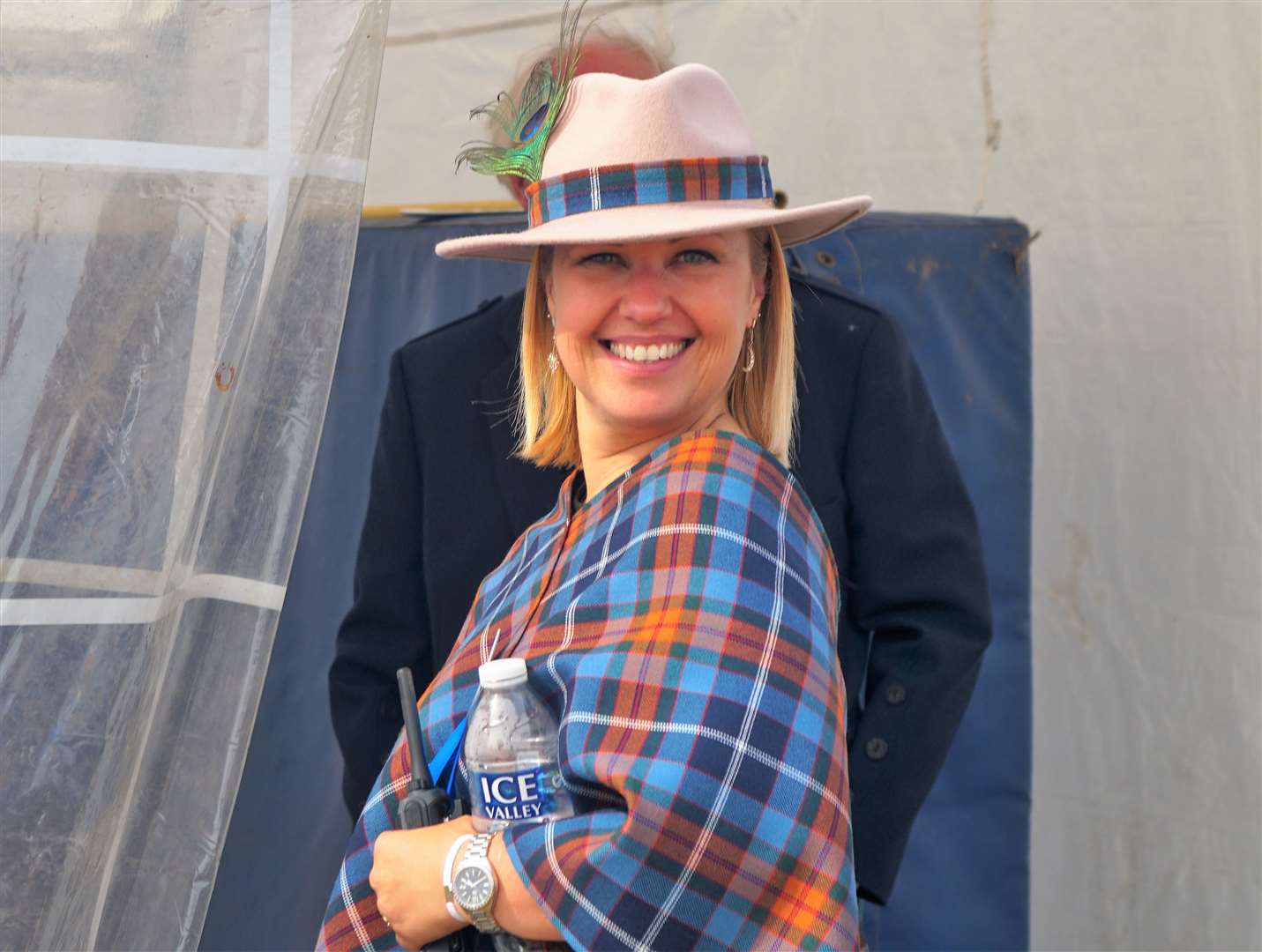 Former MSP Gail Ross was an invited guest at the royal tent and is vice chair of the games committee. 'This has been an outstanding day and better than we could have hoped for.' Picture: DGS