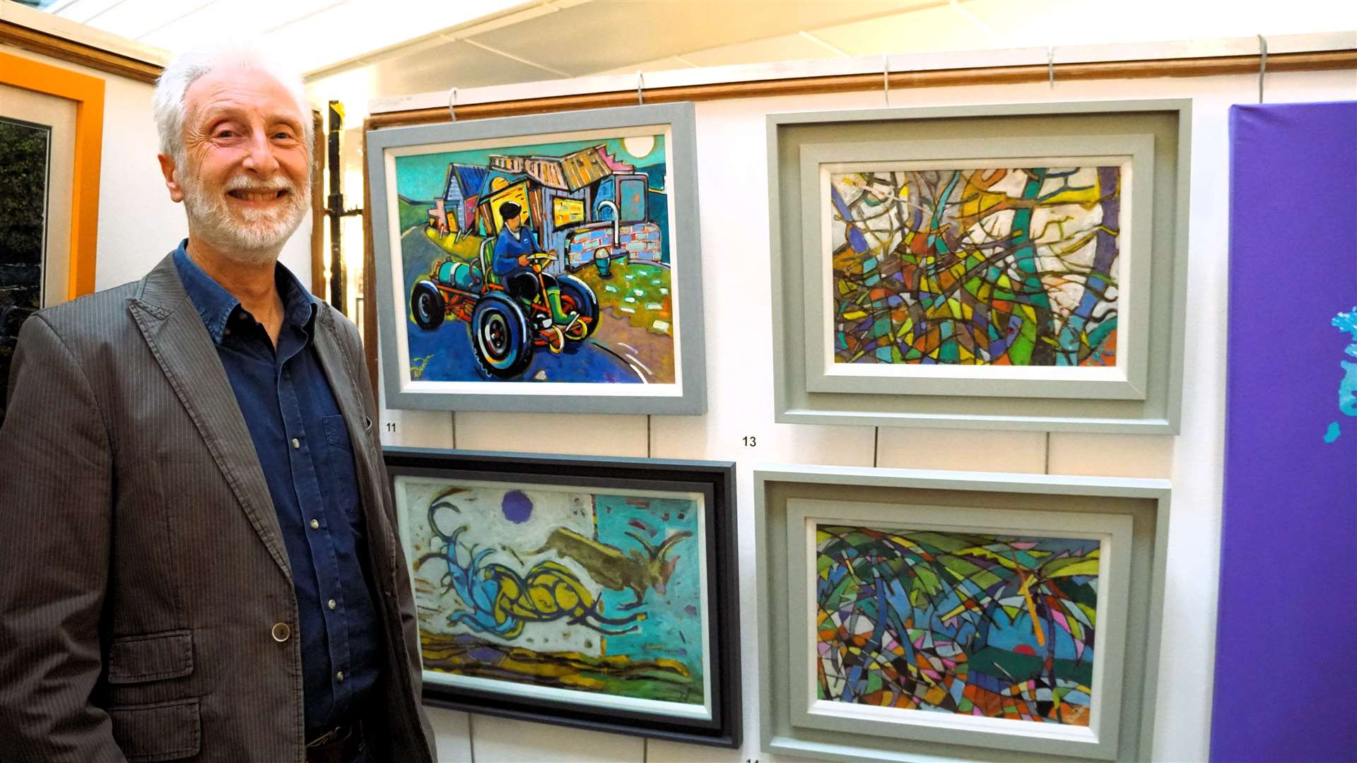Mike Weedon has a keen eye for colourful subject matter and is not afraid of pursuing different styles with varied techniques. Picture: DGS