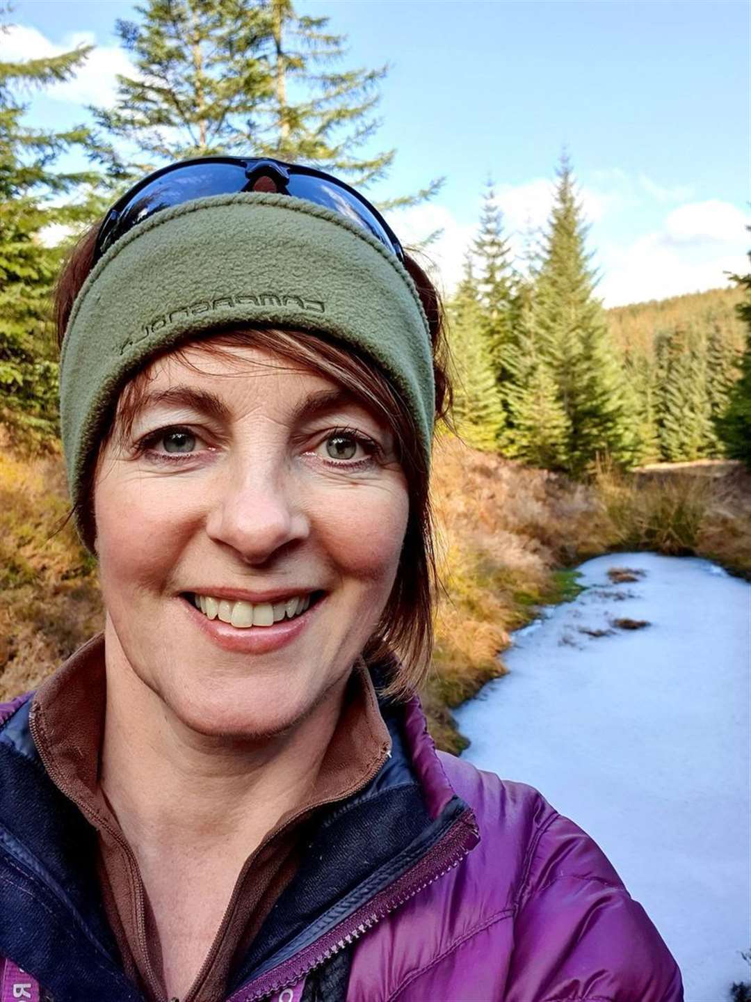 Sharon Pfleger prior to her expedition.