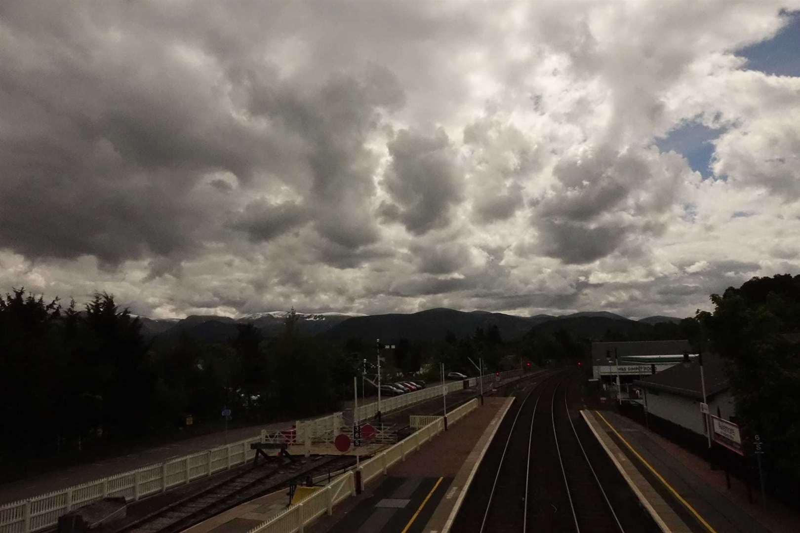 Aviemore Station awaits - with half-price tickets