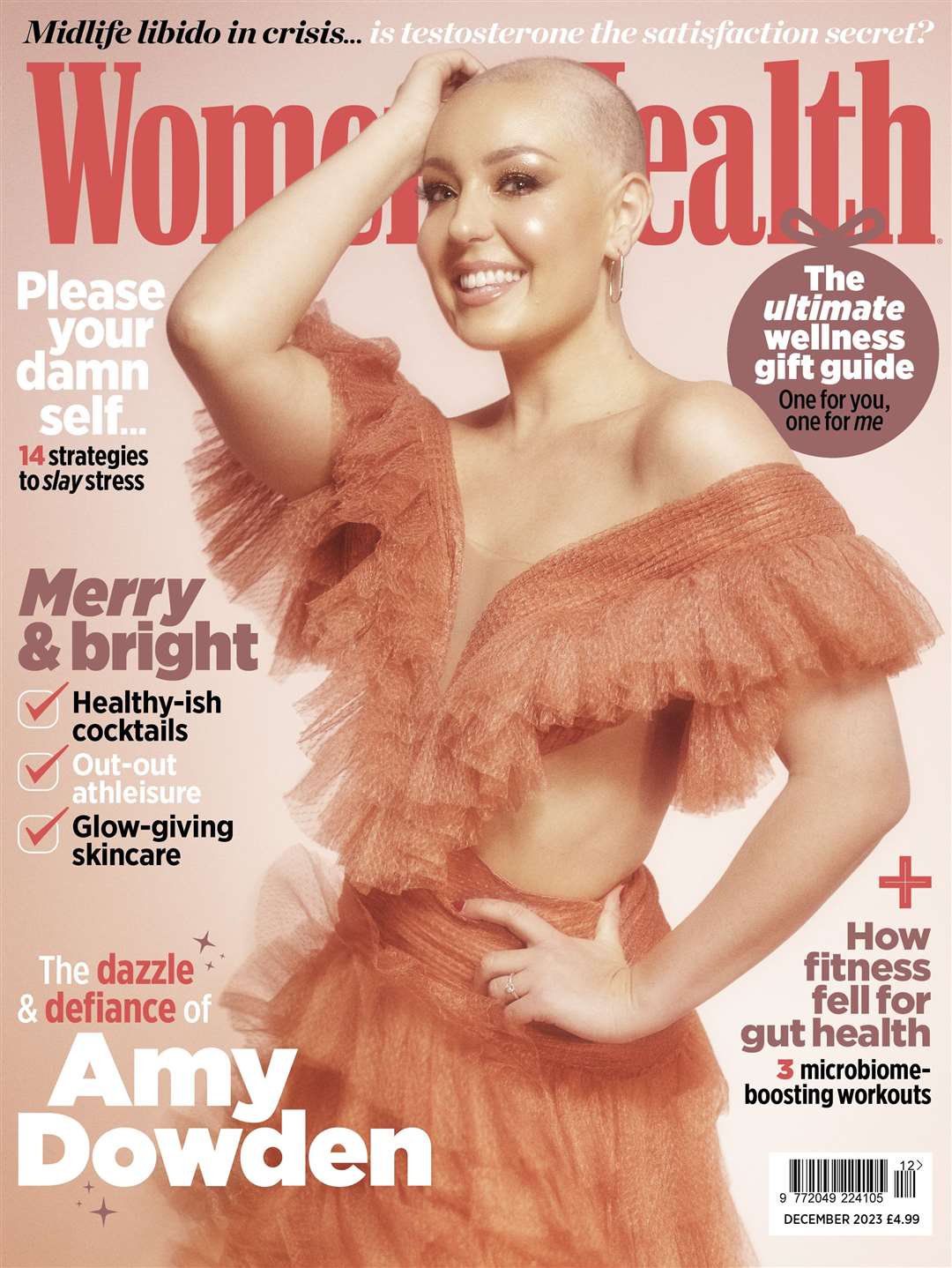Strictly star Amy Dowden on the cover of Women’s Health UK (Mark Cant/Women’s Health UK/PA)