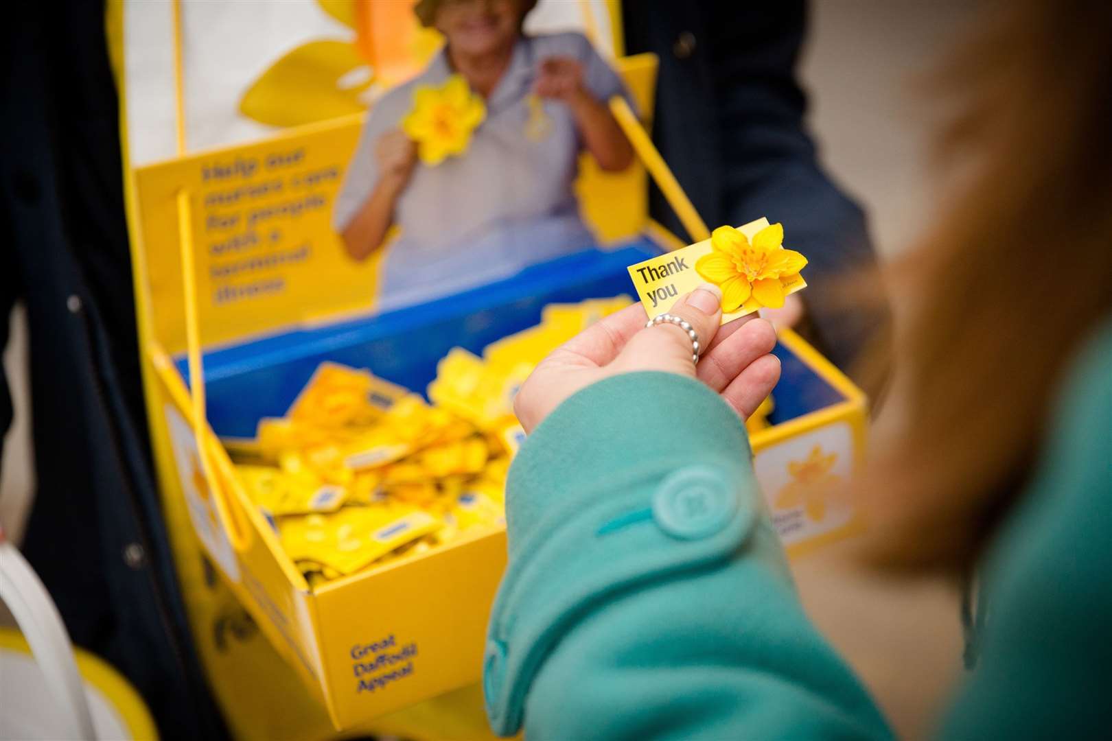 Marie Curie is calling on people to set up fundraising tea parties.