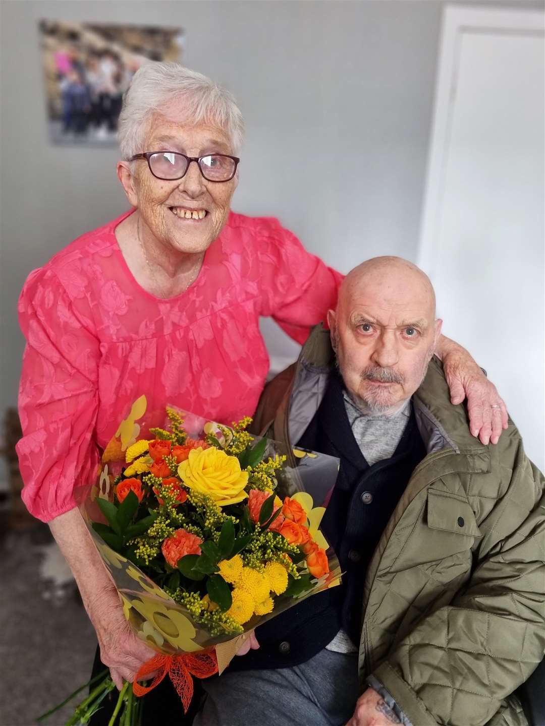 Helen and James on their anniversary.