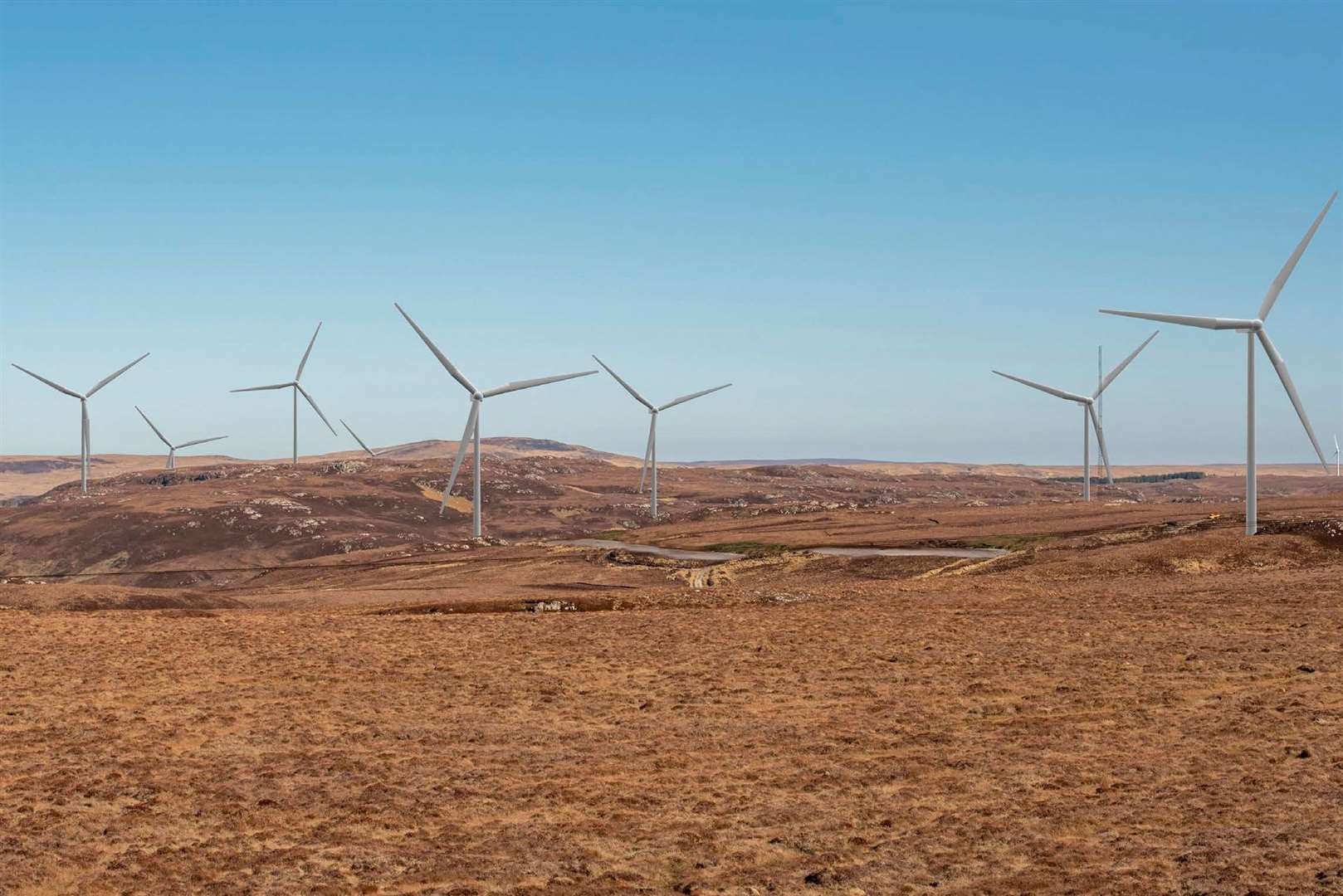 A visual of the proposed Armadale Wind Farm which has now been withdrawn.