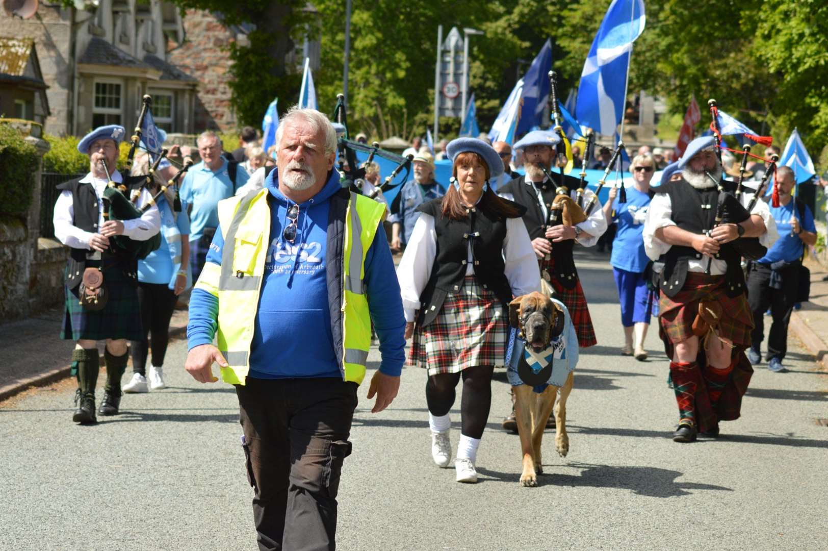 The Manniefest parade in Golspie was part of the three-day festival