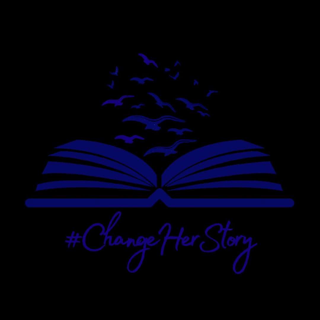 The #ChangeHerStory logo.