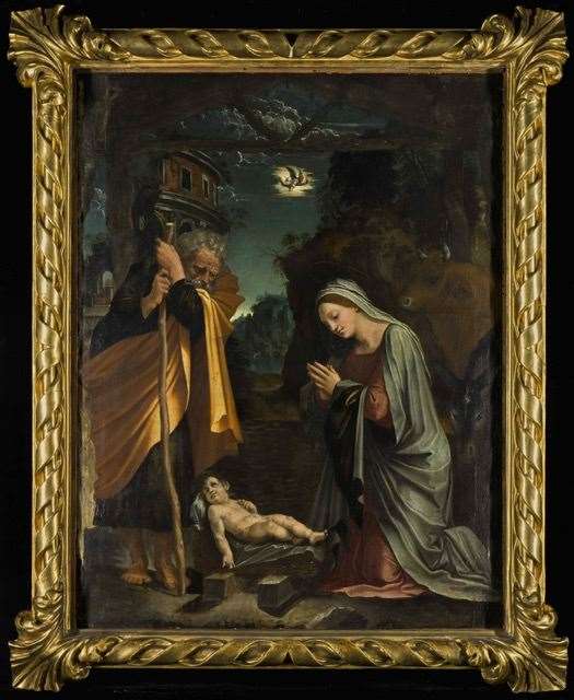 Peruzzi’s The Nativity (The National Gallery, London/PA)