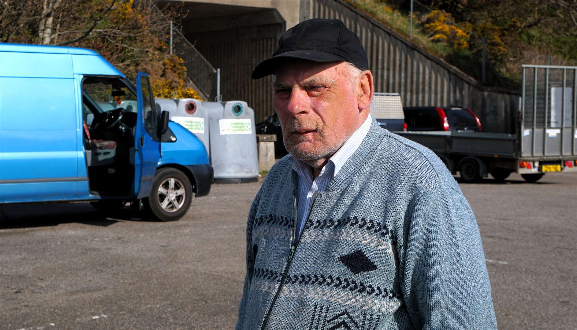 Charlie McPhee made himself homeless after claiming he was harassed at his address in Thurso. Picture: DGS