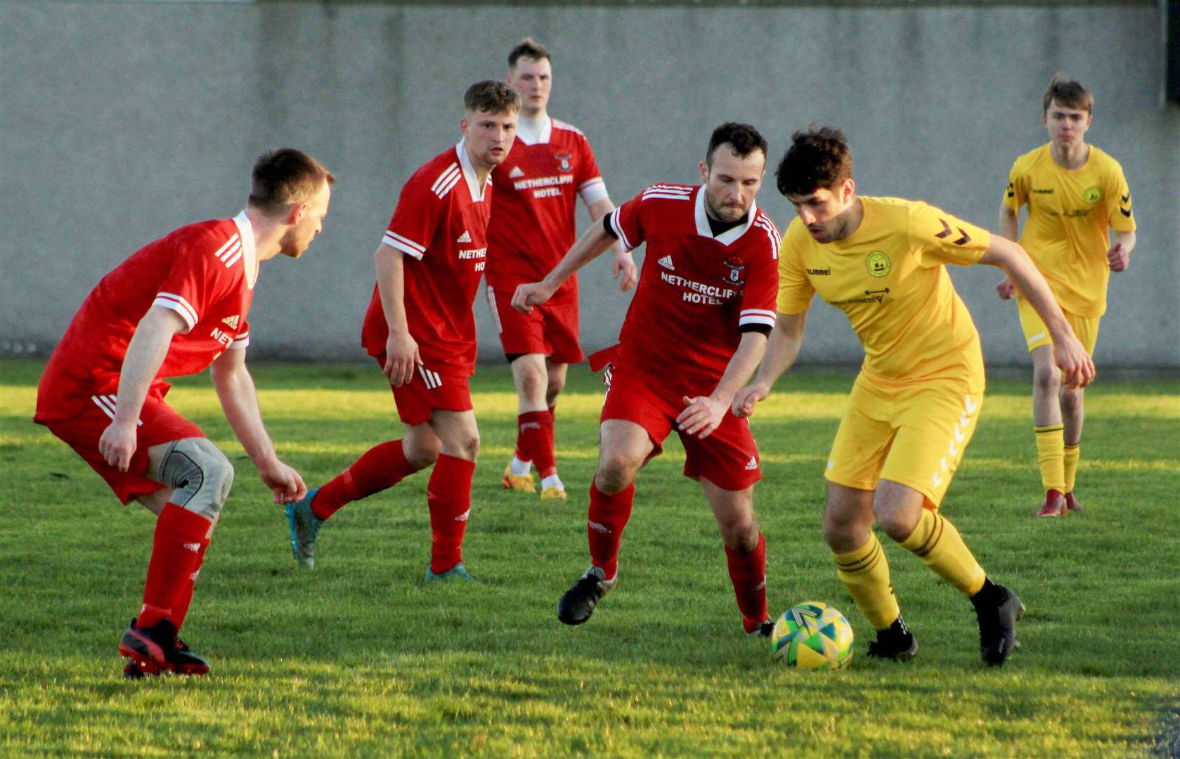 Wick Groats were 4-0 winner over Staxigoe United on Tuesday night.
