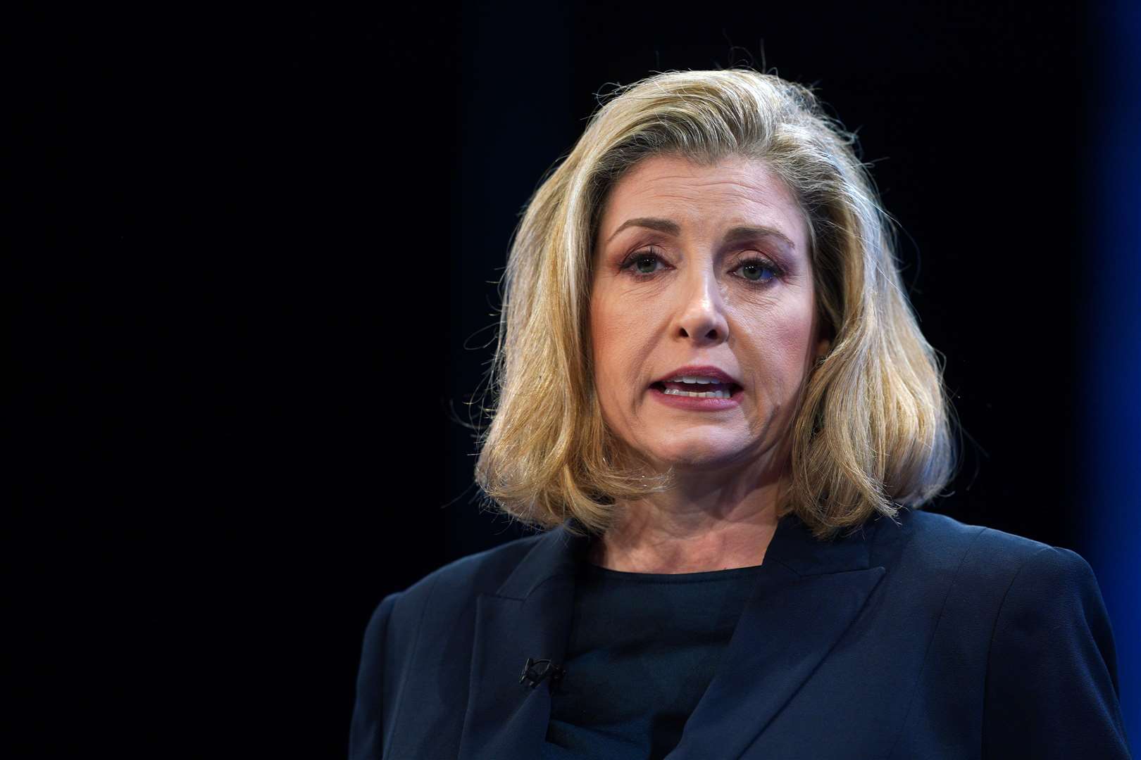 Ms Mordaunt dispelled rumours of a leadership amid reports of a Tory rebels plot to oust Rishi Sunak (Peter Byrne/PA)