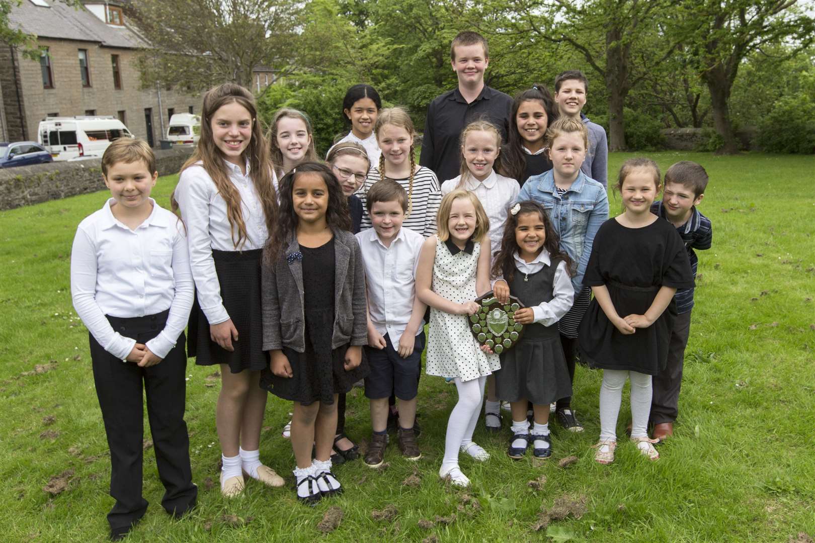 Accents Caithness won the Henrietta Sinclair Shield for rural school choirs at the last Caithness Music Festival, held in June 2019. Picture: Robert MacDonald / Northern Studios