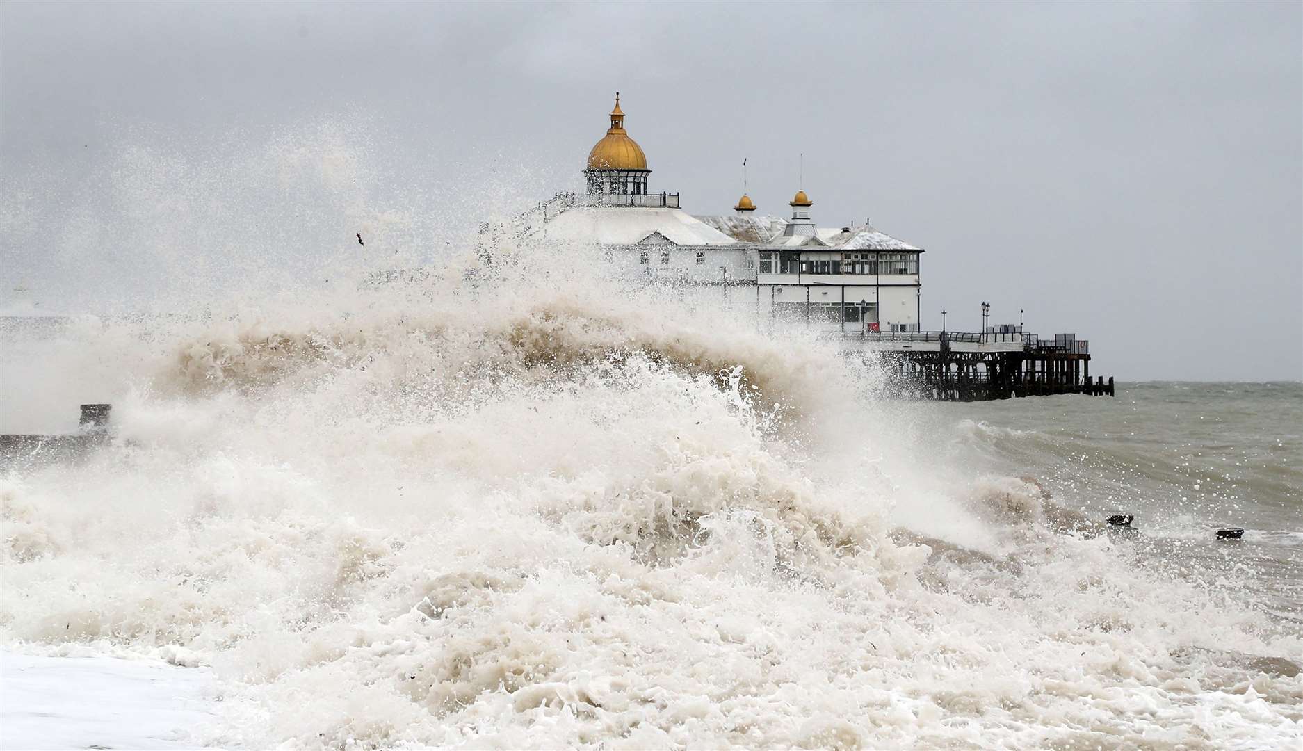 Large waves could hit parts of the south coast on Friday (Gareth Fuller/PA).
