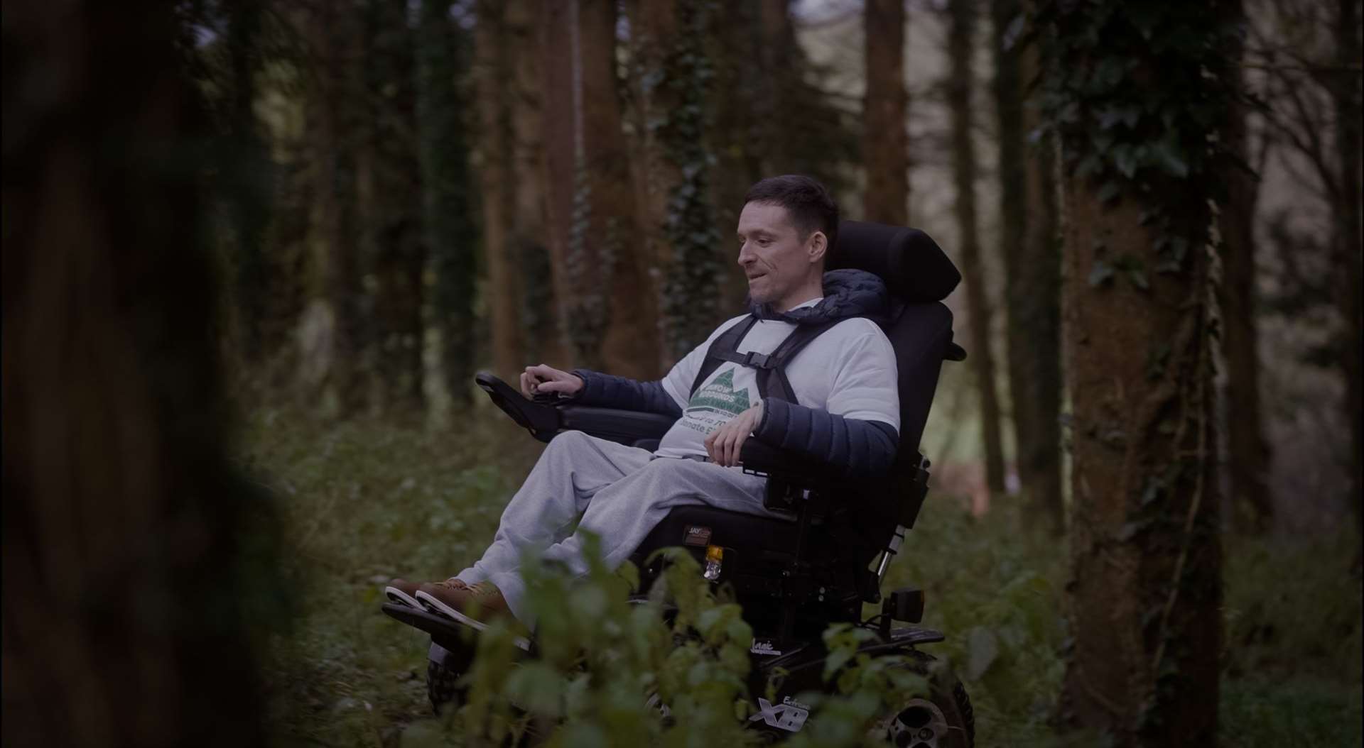 Josh Wintersgill successfully climbed Pen y Fan in an all terrain wheelchair (GFX Media NO/PA)