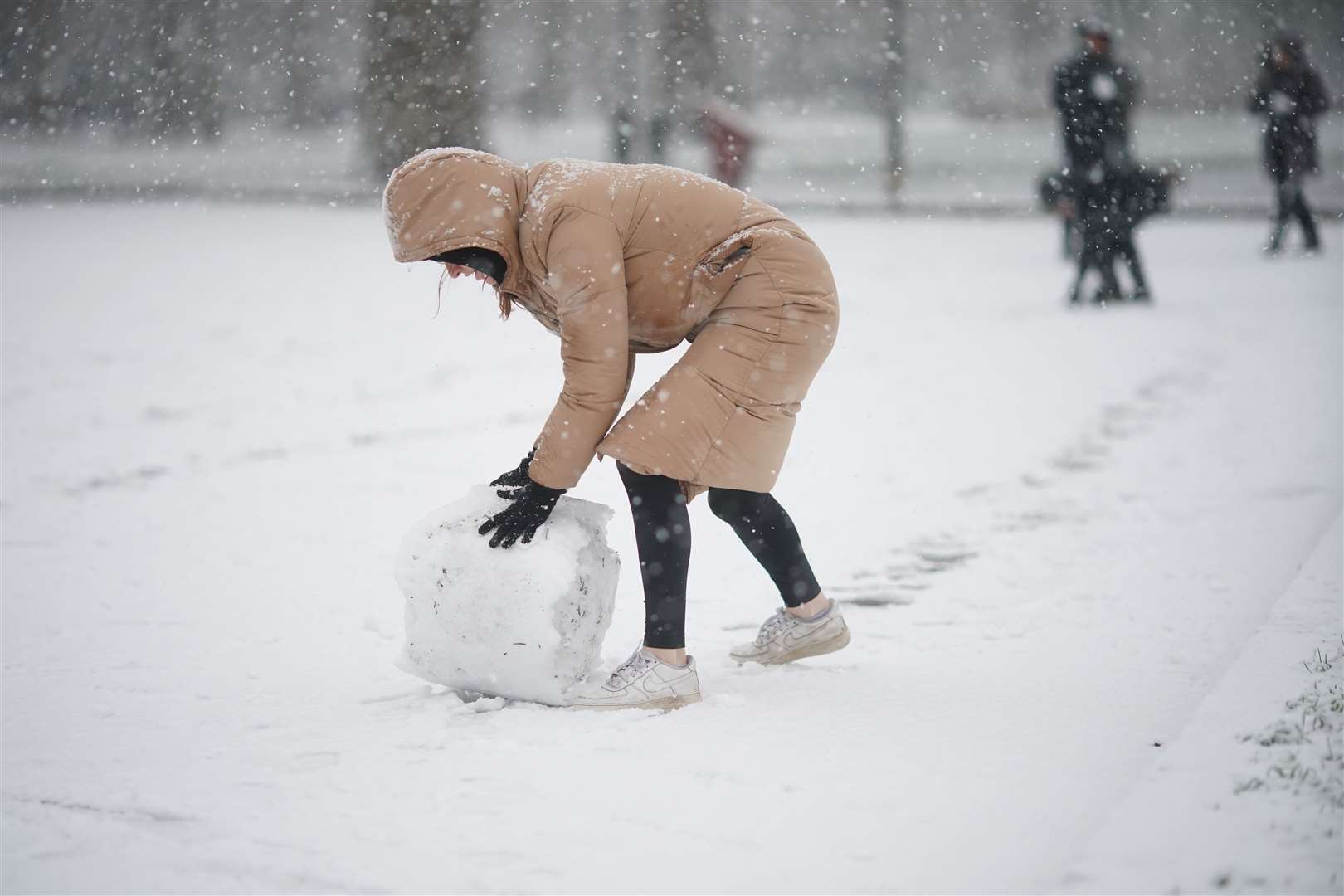 Do you want to build a snowman? (Aaron Chown/PA)