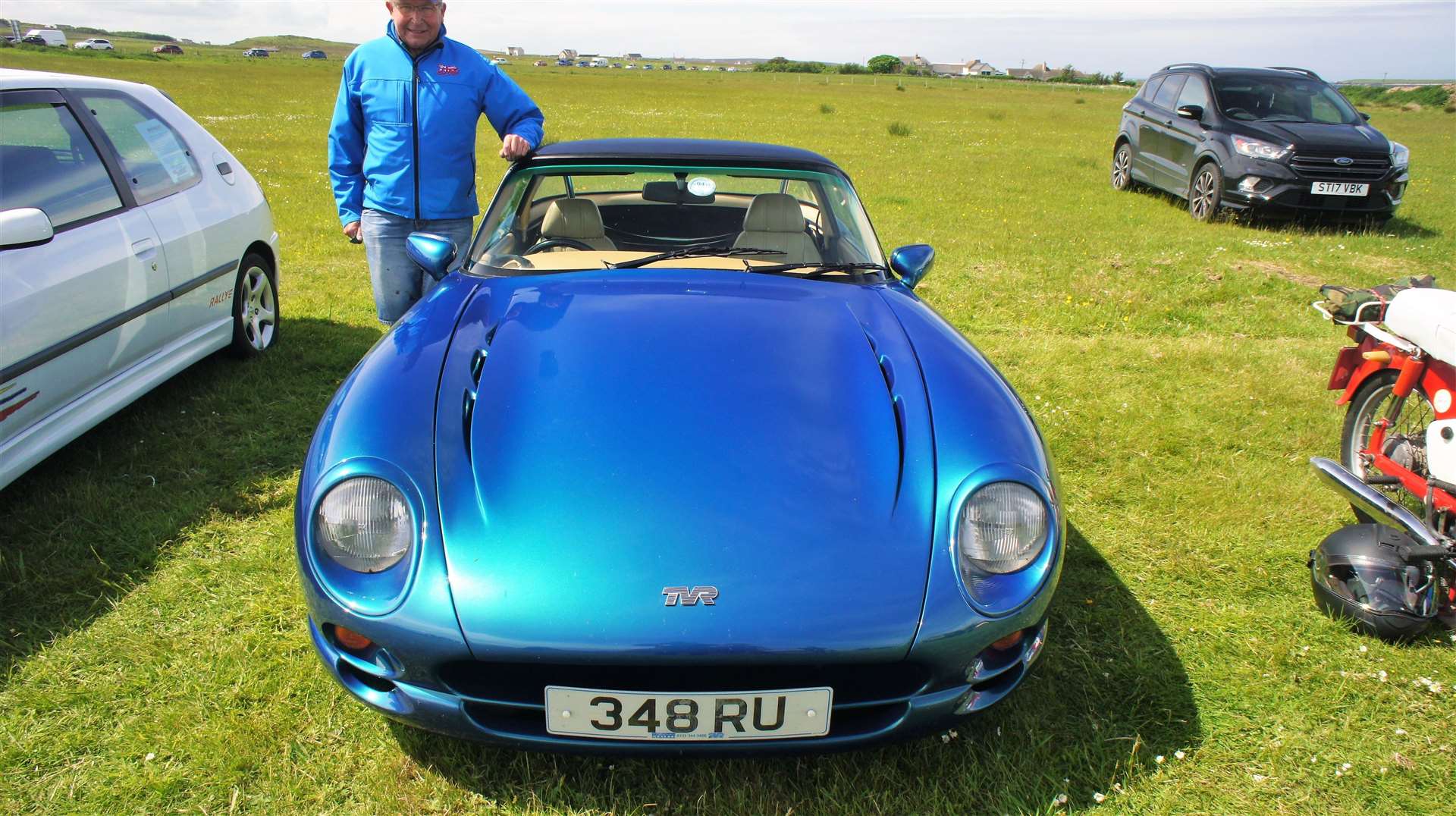 This classic TVR shone brightly in the beautiful sunshine. Picture: DGS