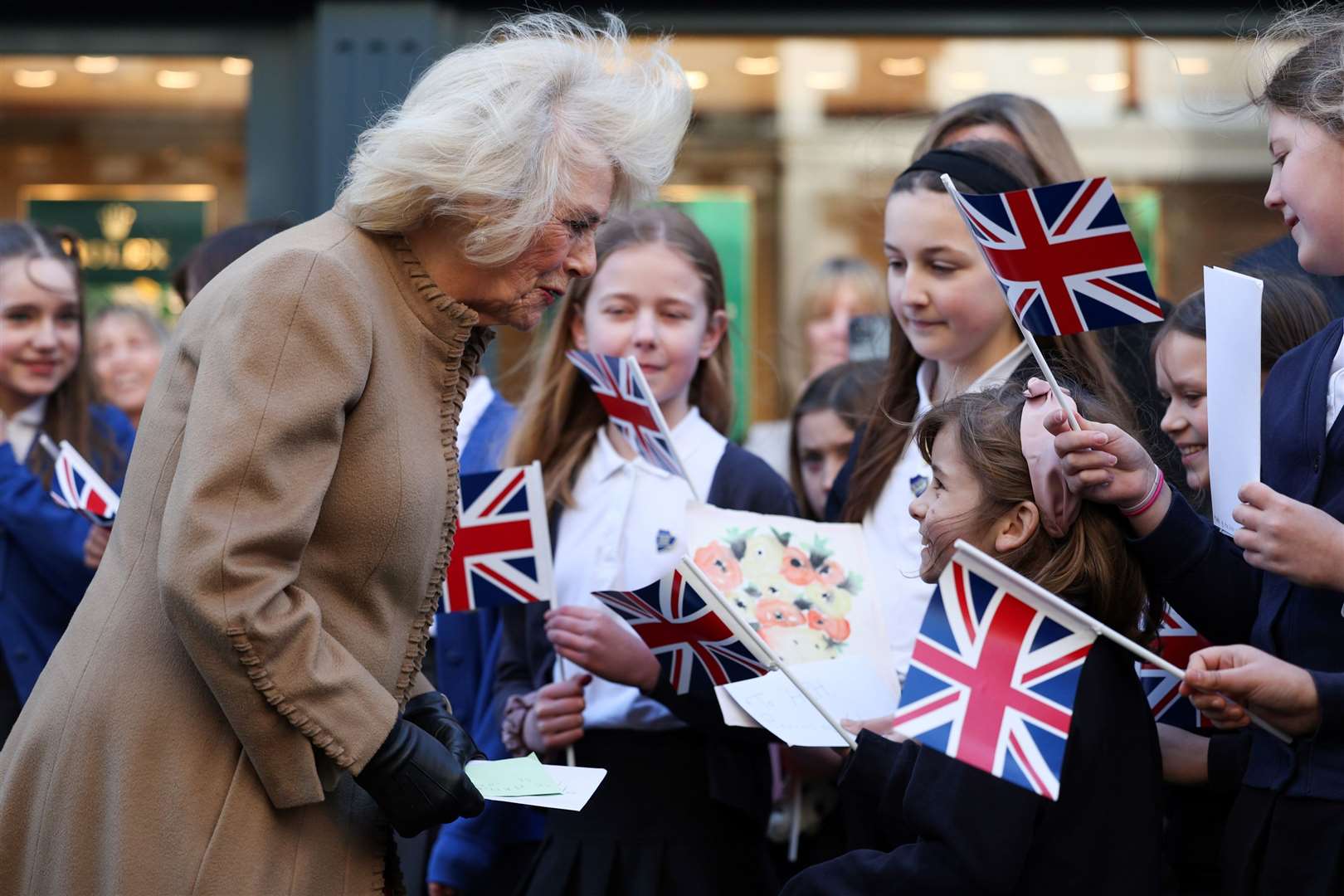 The Queen visited Swindon on Monday (Adrian Dennis/PA)