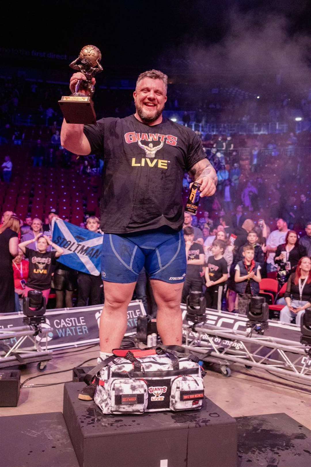 Luke Stoltman has been crowned Europe's Strongest Man.