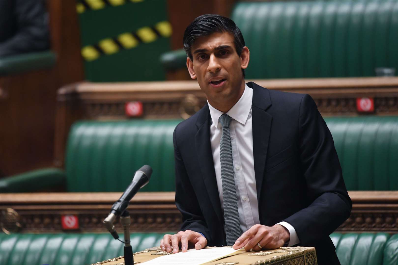 Chancellor Rishi Sunak’s contact with David Cameron over Greensill has come under scrutiny (UK Parliament/Jessica Taylor)