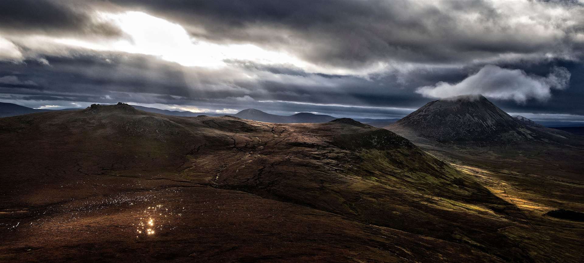Morven by Gavin Macqueen, one of the images he discussed during his visit to Thurso Camera Club.