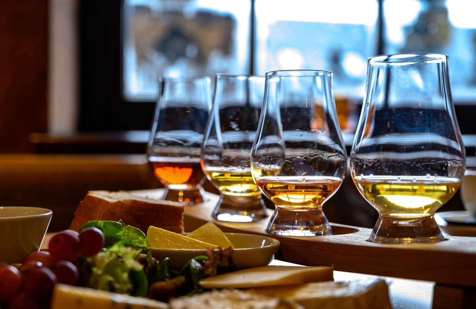 Whisky and cheese are among the top exports produced in the Highlands.