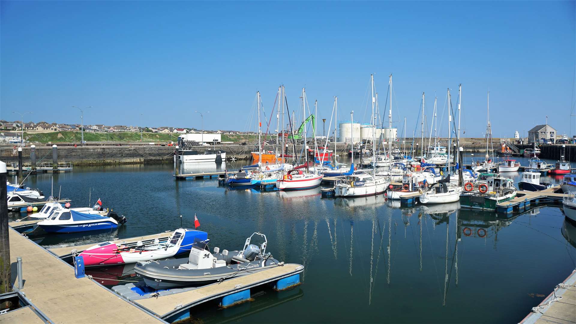 Wick was blessed with plenty of sunshine in June. Picture: DGS