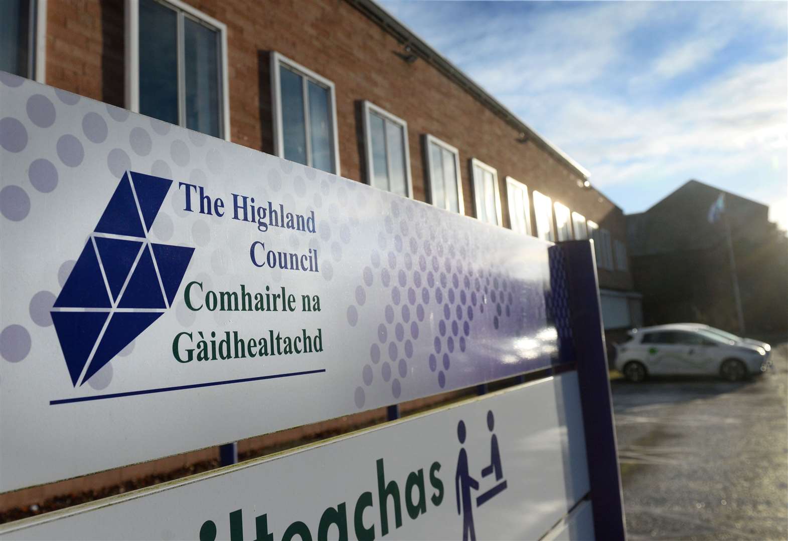 Locator..Glenurquhart Road council headquarters..Highland Council locator..council..Picture: Gary Anthony..