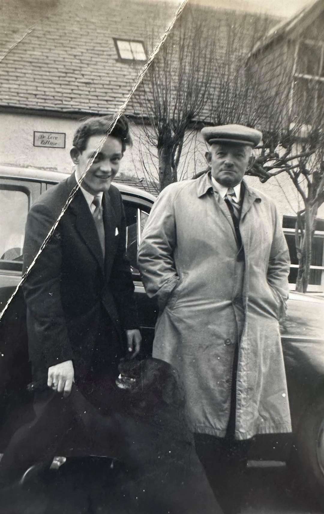 David Kennedy with his son Duncan Kennedy.