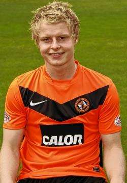 Gary Mackay-Steven used to play for Swifts and now turns out for Dundee United.