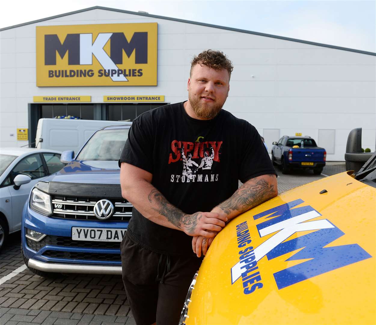 Tom Stoltman is World Strongest Man again. Picture: Gary Anthony